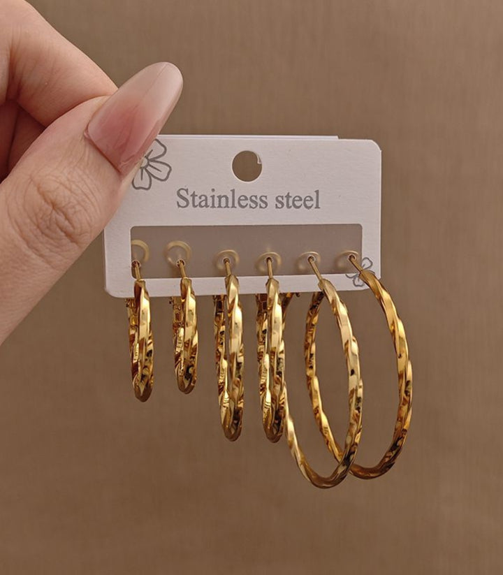 Aretes Set de 3