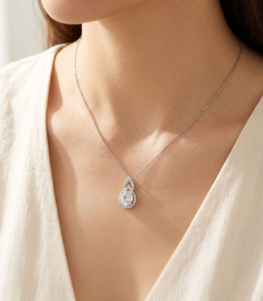 Collar Round Diamond Fashion