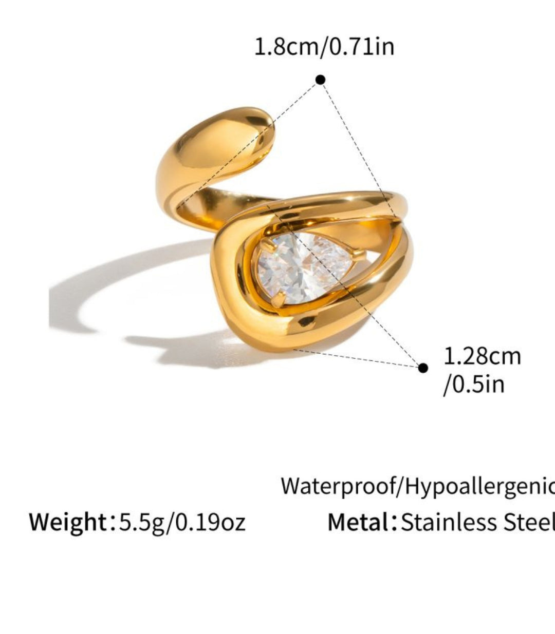 Anillo Con Zirconia 3