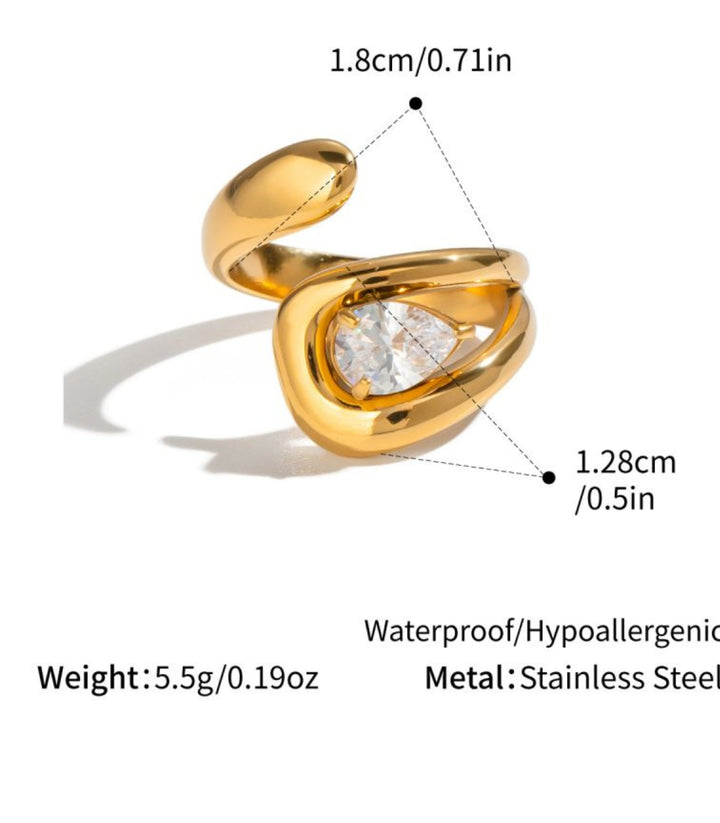Anillo Con Zirconia 3