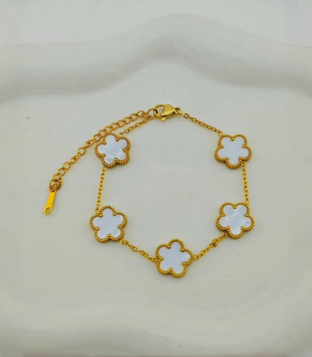 Brazalete White Flower