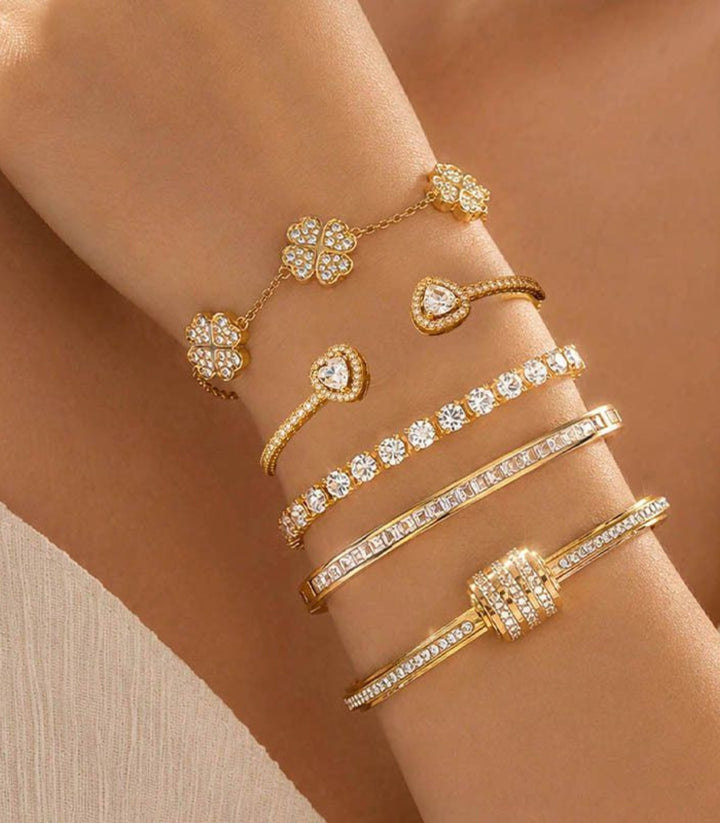 Brazalete Diamond Clover