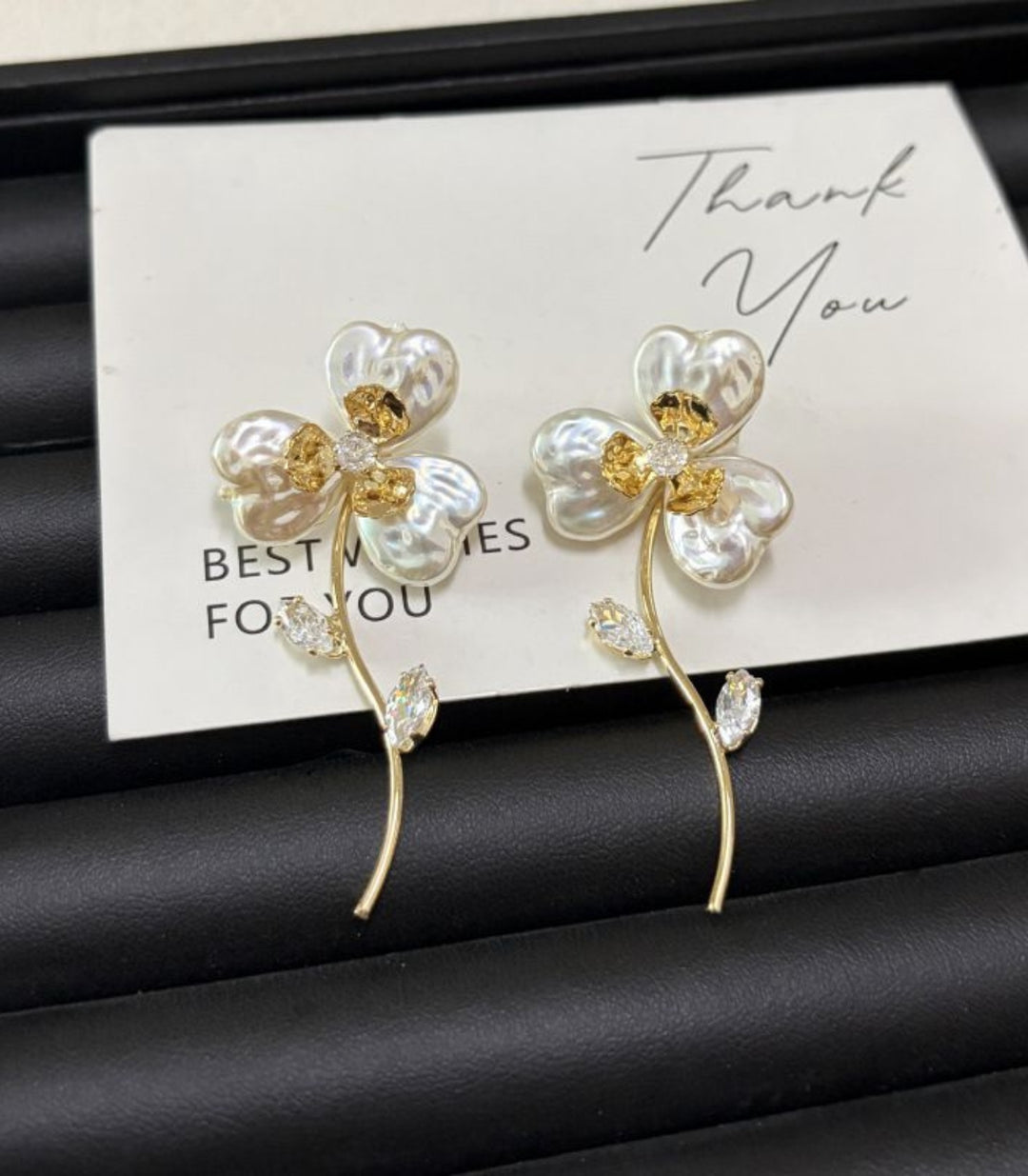 Aretes Petal Sparkling Diamond