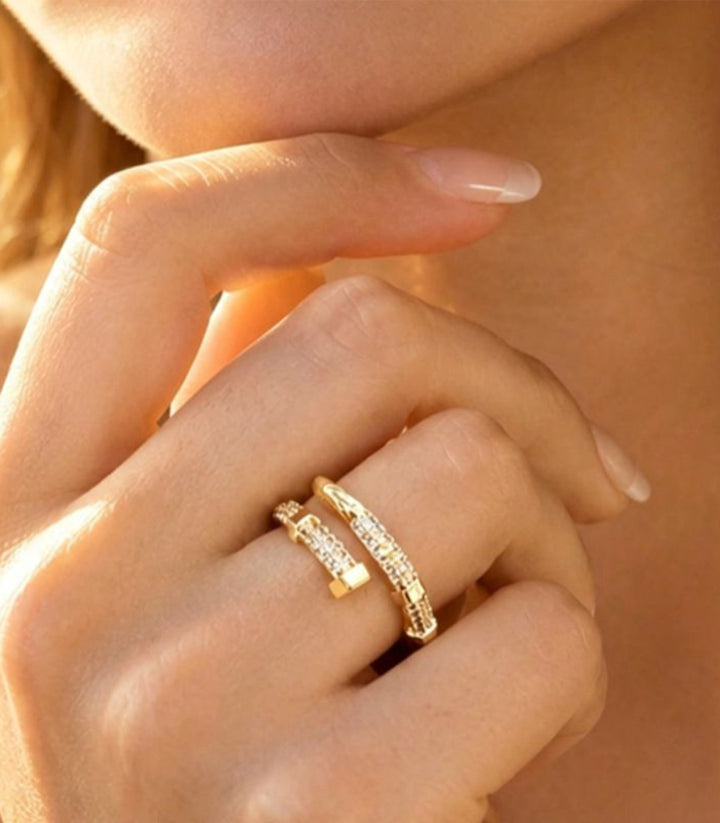 Brazalete Bangle Set con Anillo