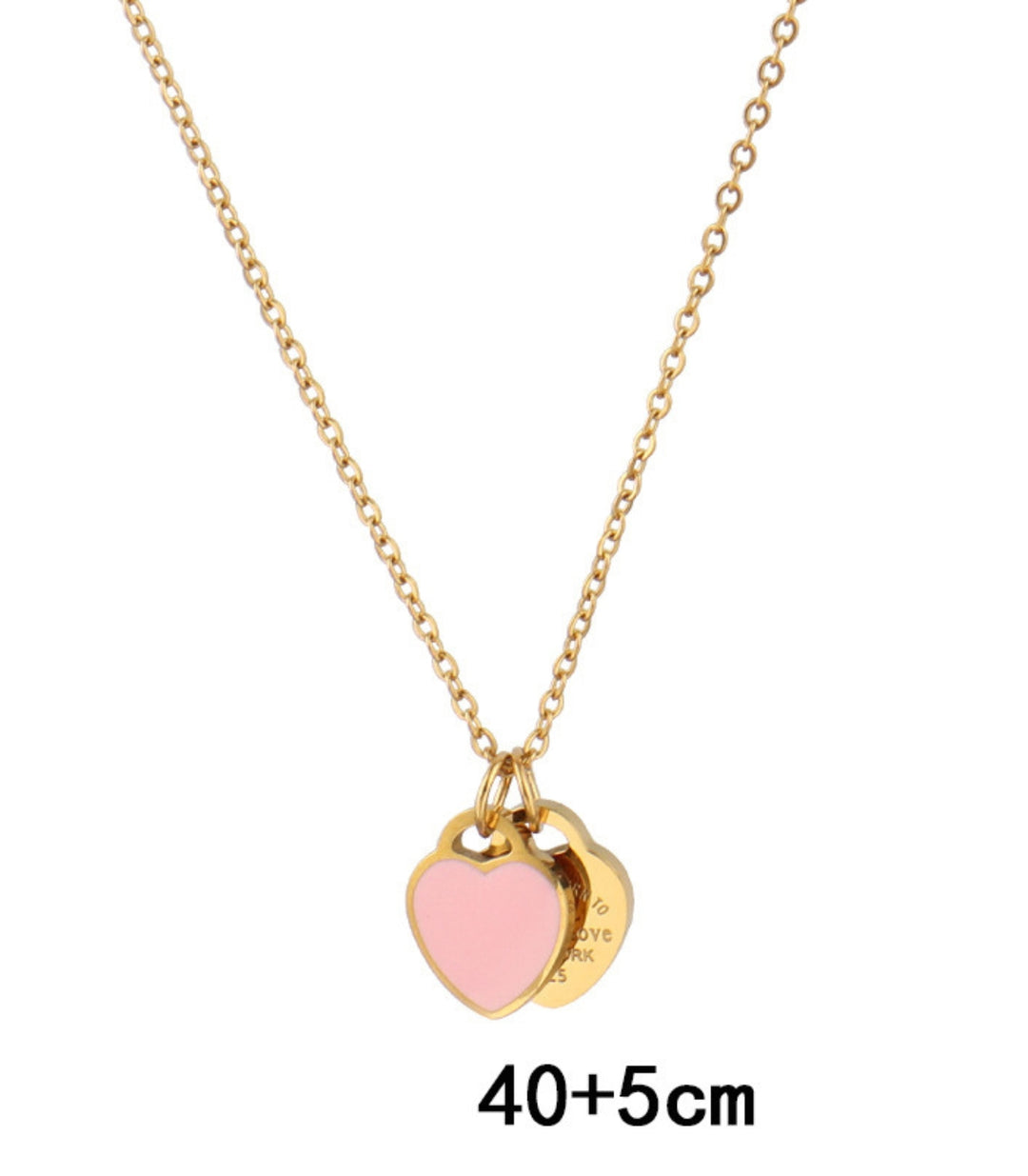 Collar Pink Heart