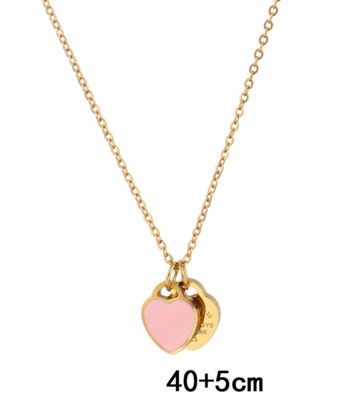 Collar Pink Heart