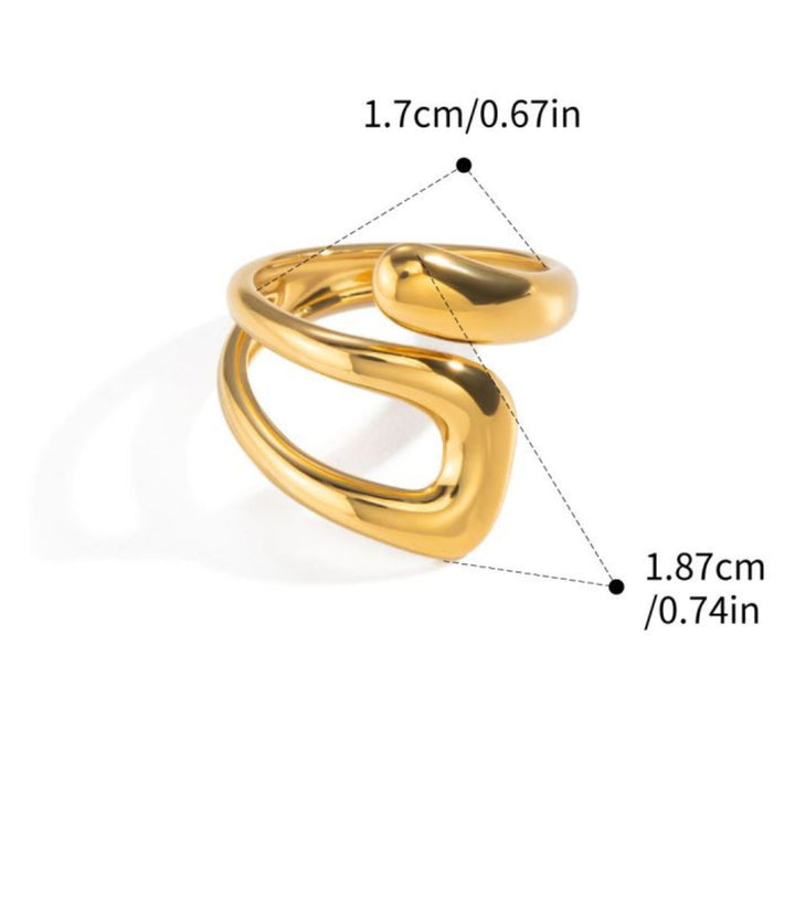 Anillo Irregular Shaped