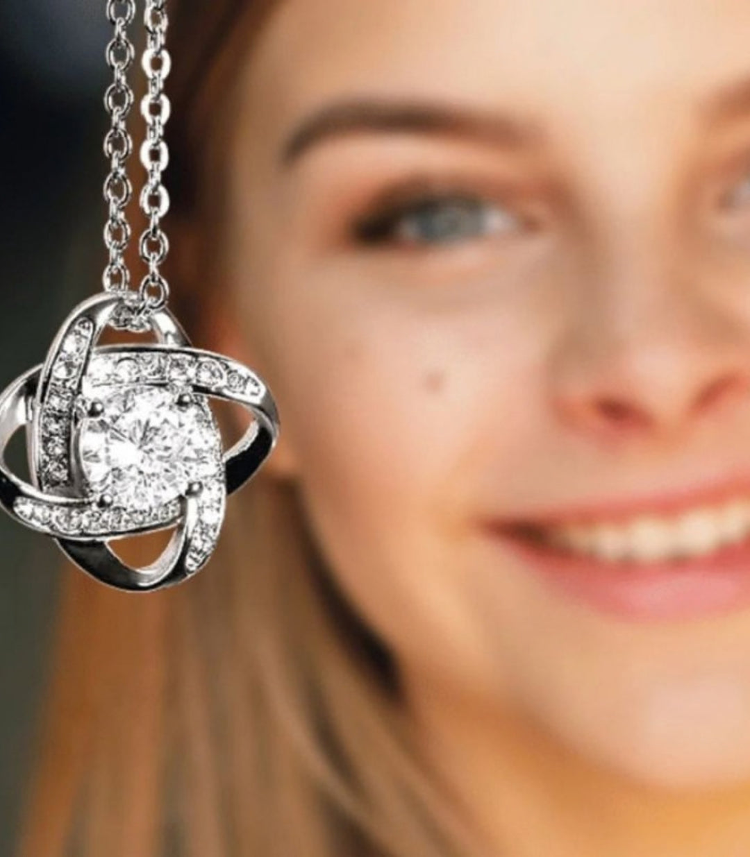 Collar Silver Diamond Wrap