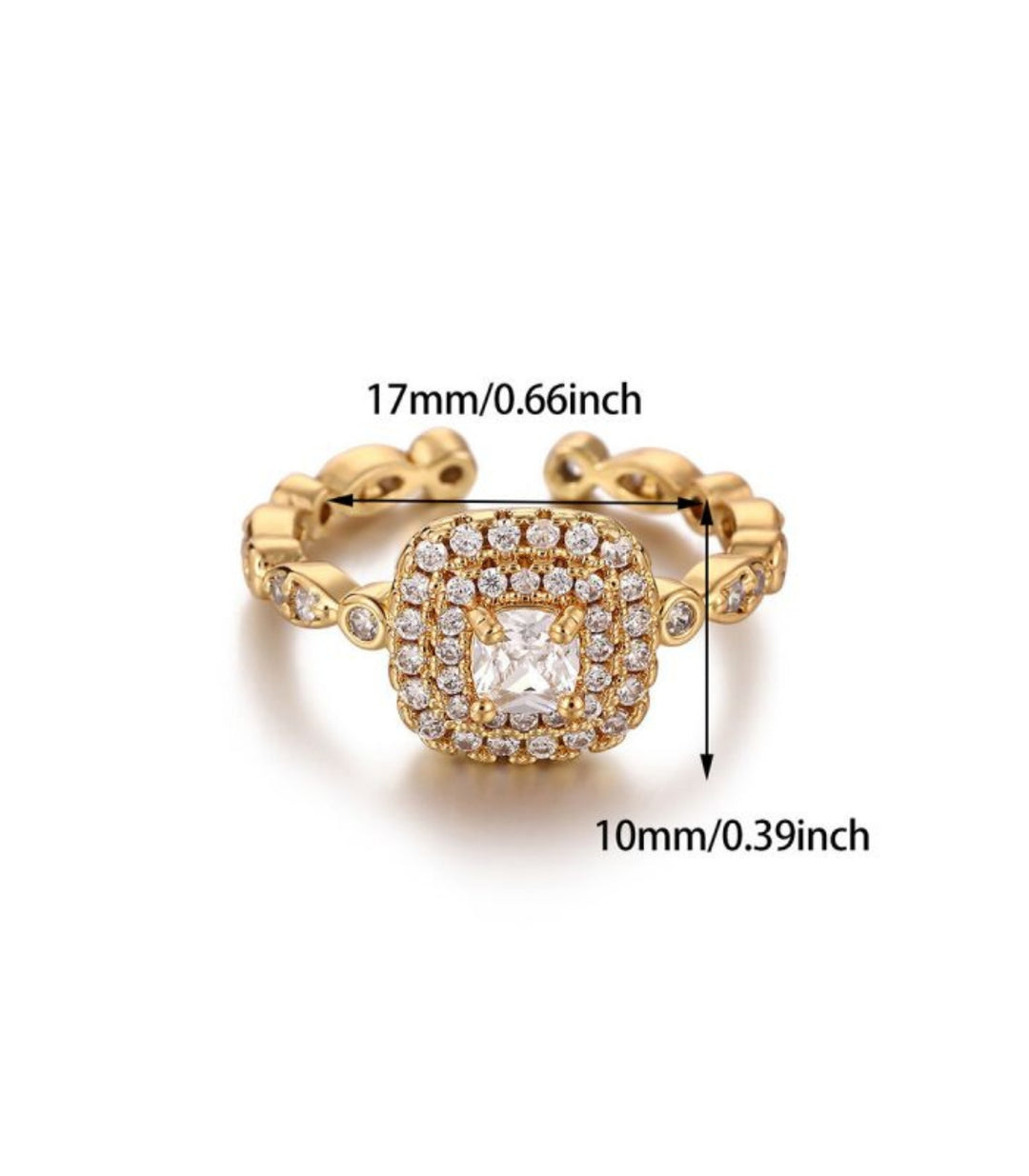 Anillo Diamond Round