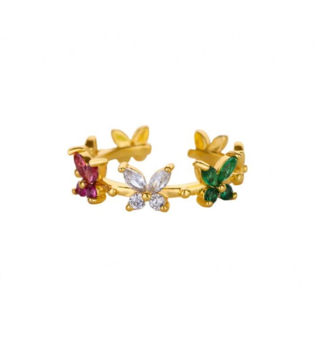 Anillo diamond butterfly