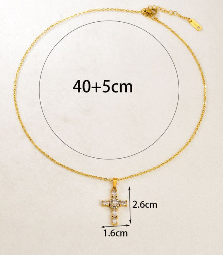 Collar Diamond Cros