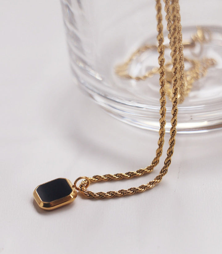 Collar torsal Black Onyx