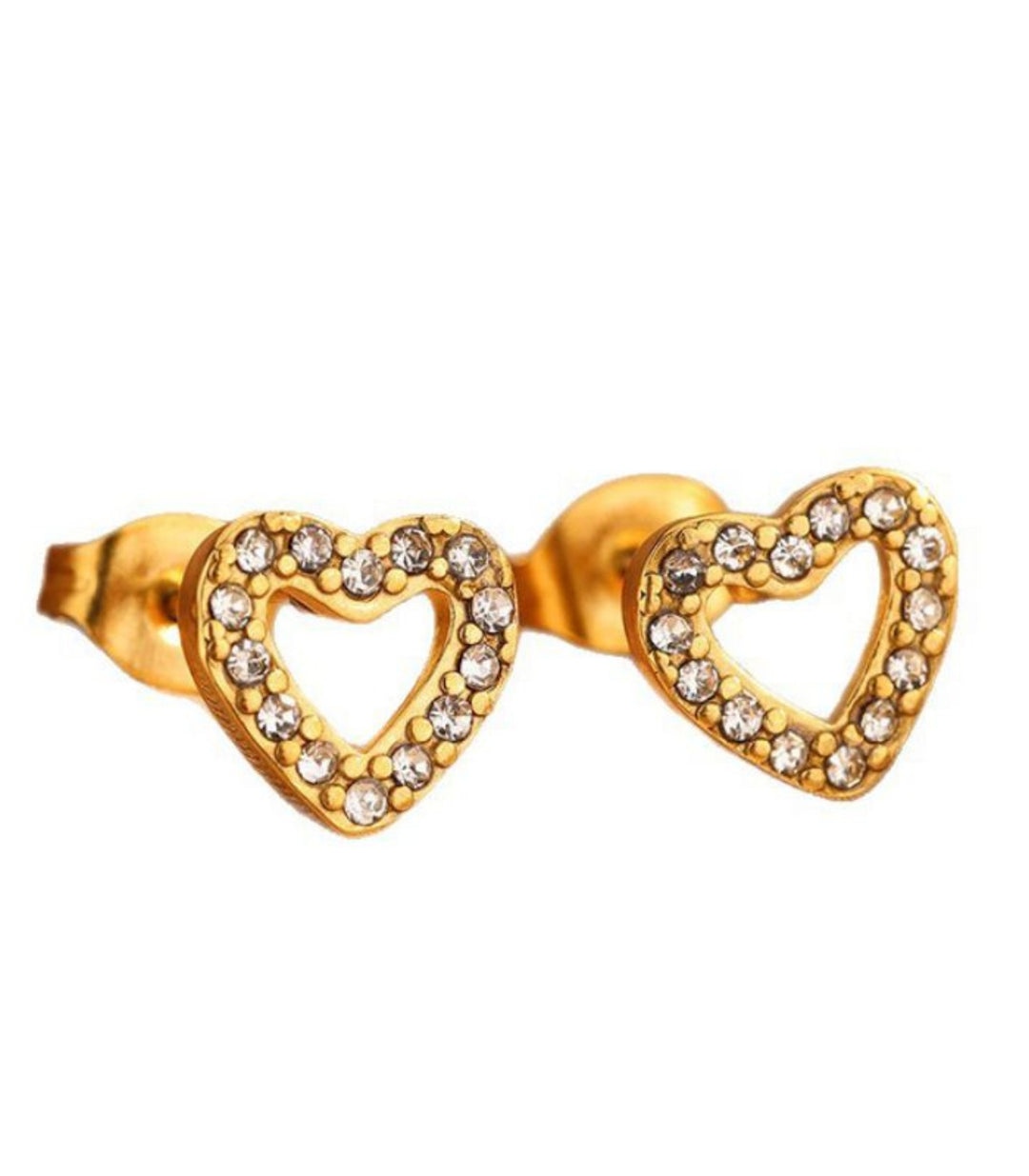 Aretes diamond heart