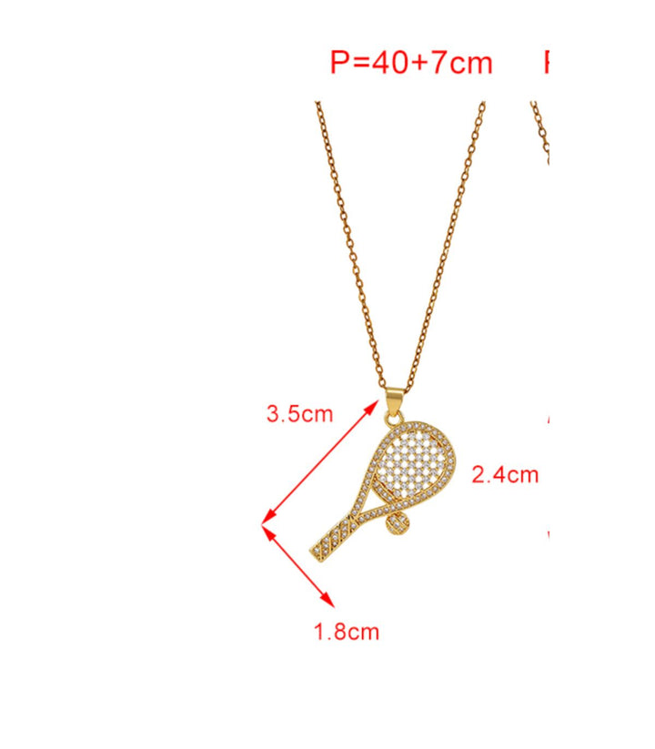 Collar Silver Zircon Tennis
