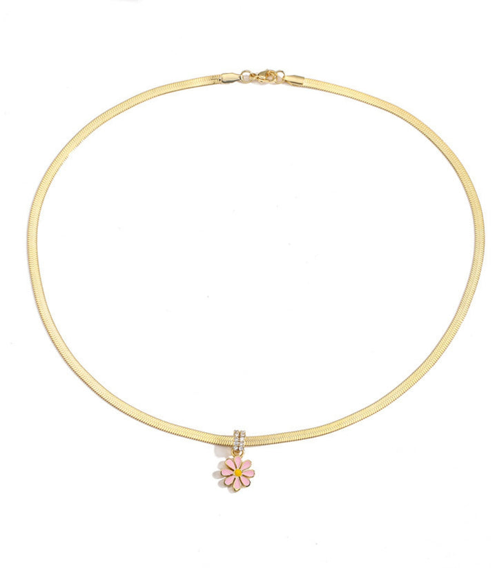 Collar Daisy Rosa