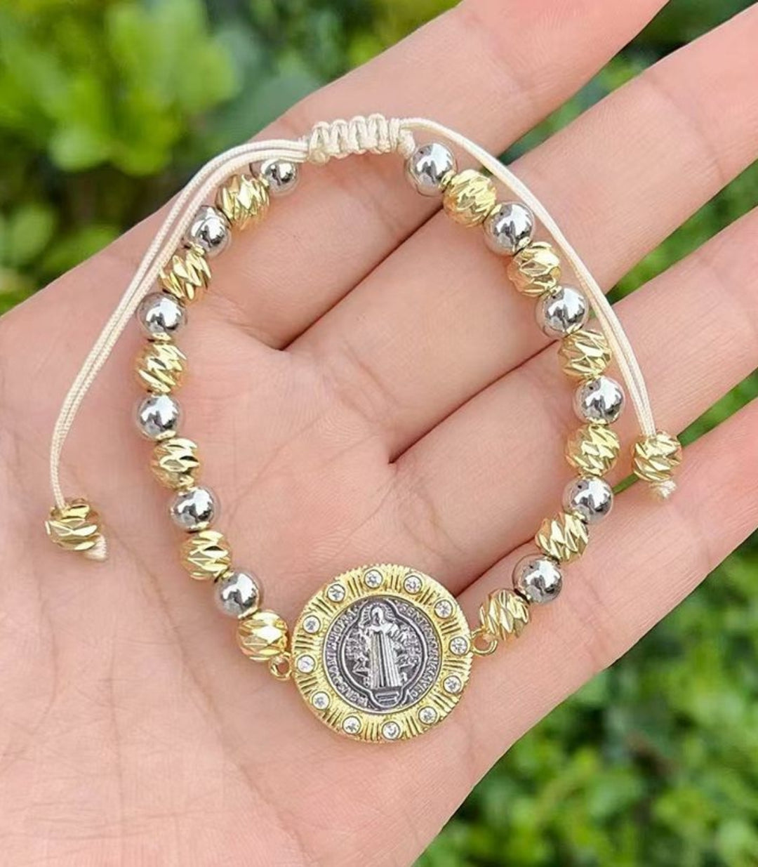 Brazalete Zirconias San Benito
