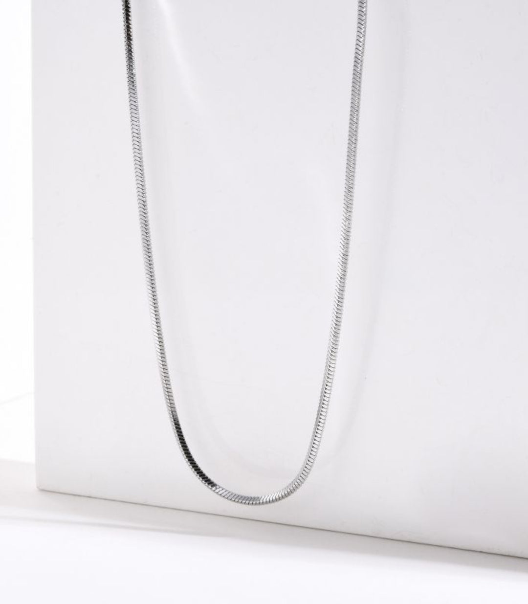 Collar cadena plata 2mm