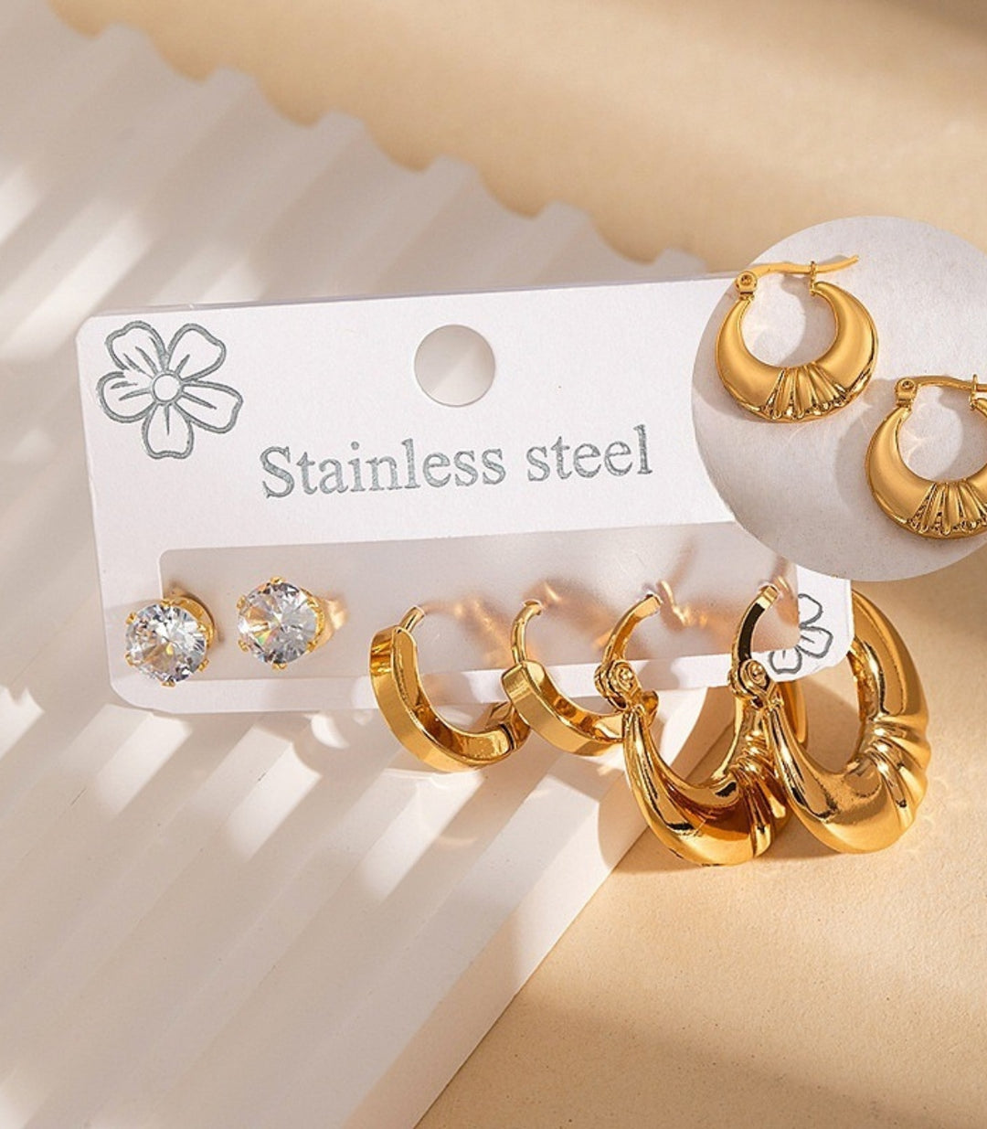 Aretes set diamond geometric