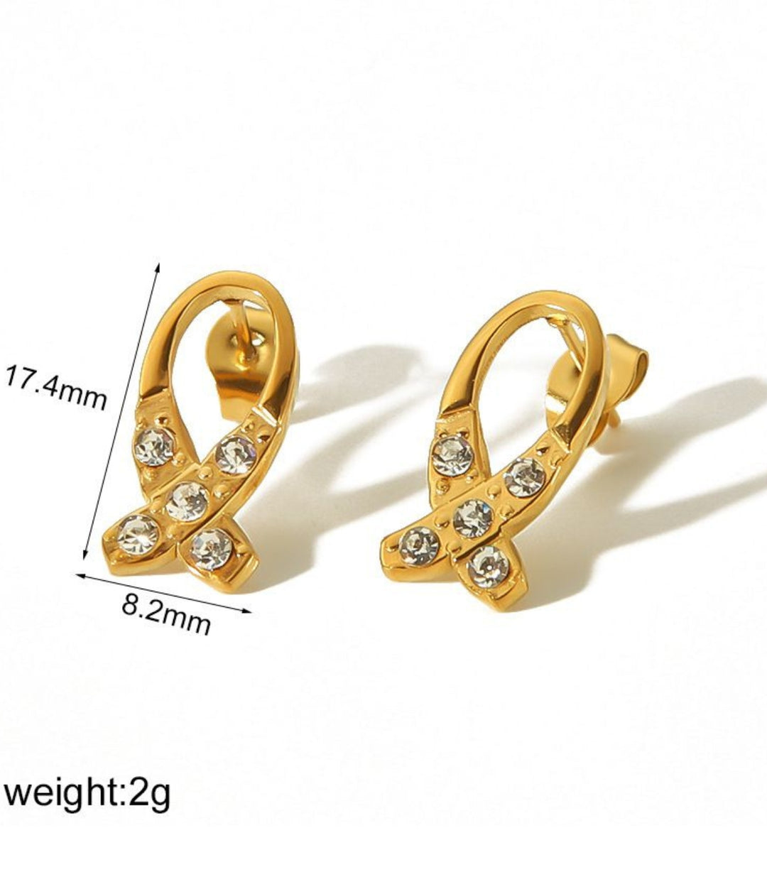 Aretes con Zirconias