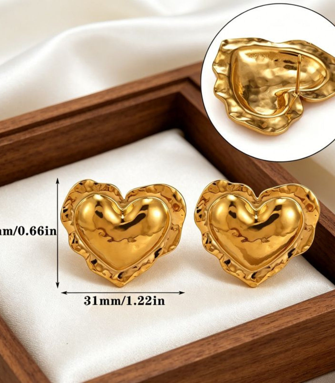 Aretes Corazón