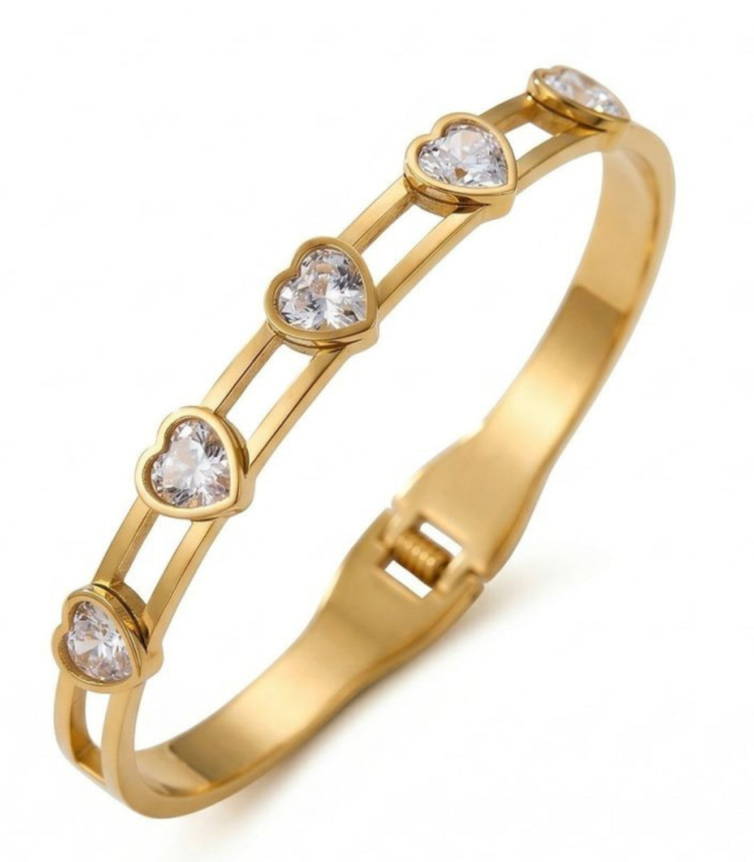 Brazalete Diamond Heart Shape