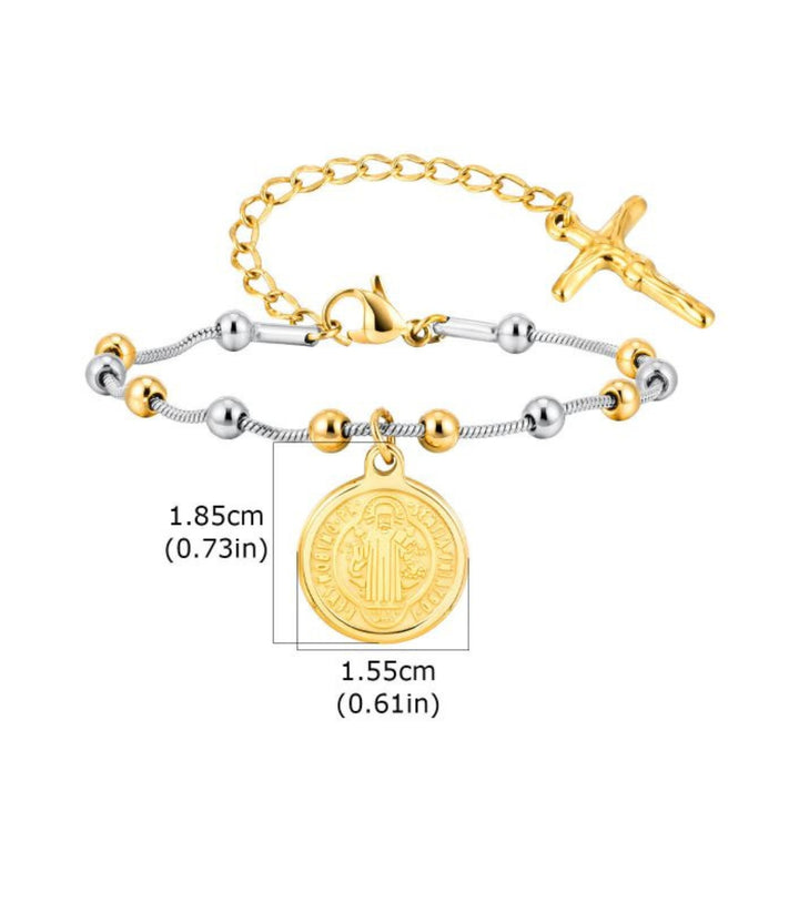 Brazalete Bicolor Virgen