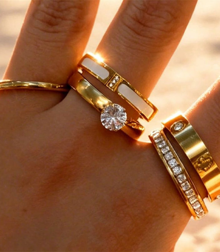 Anillos Set 5Pz Clover 7