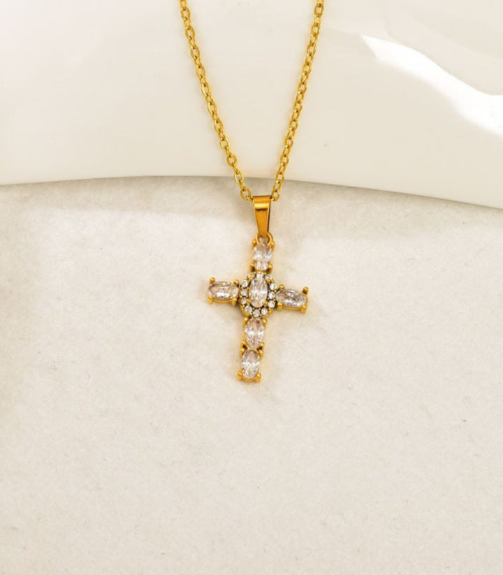 Collar Diamond Cros