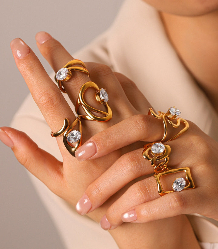 Anillo Luxury Zircon 4