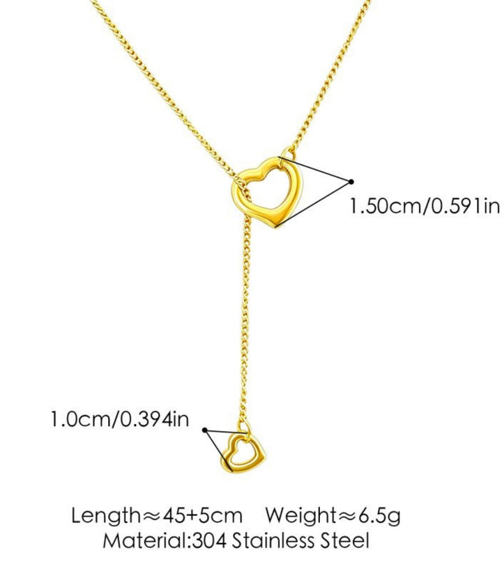 Collar 2 Corazones