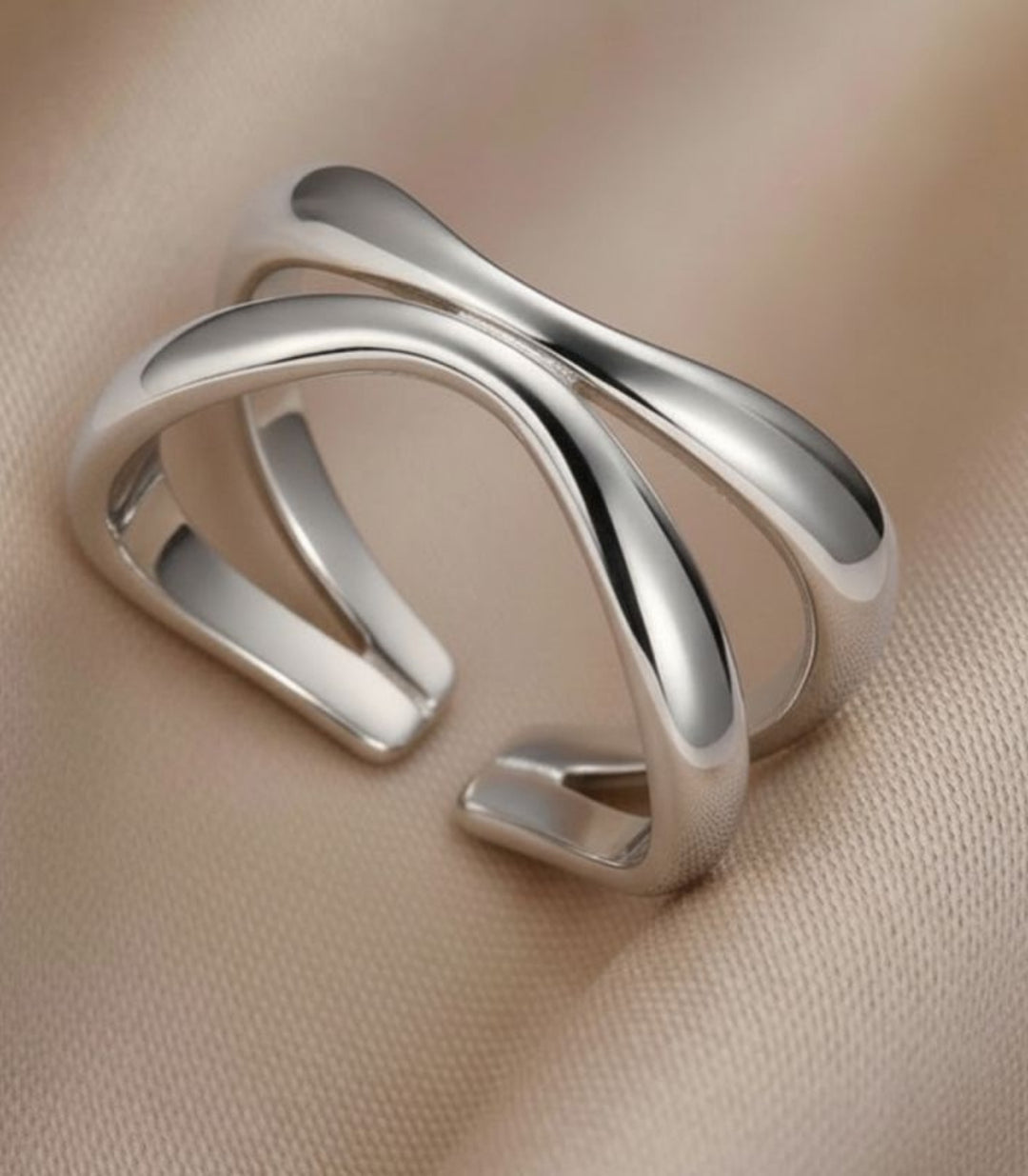 Anillo Plata Irregular