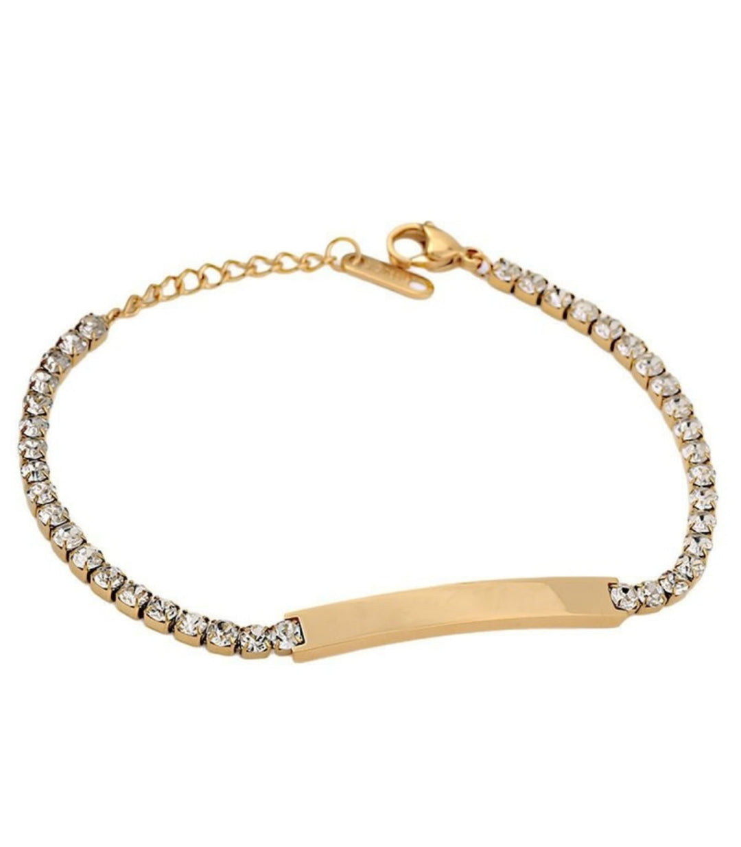 Brazalete Curved Diamond Full