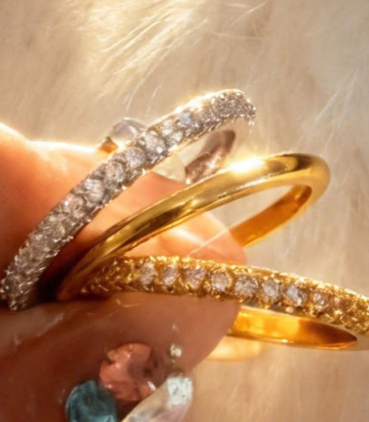 Anillos Set 3Pz Zirconias #7