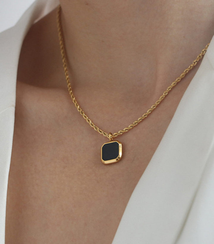 Collar torsal Black Onyx