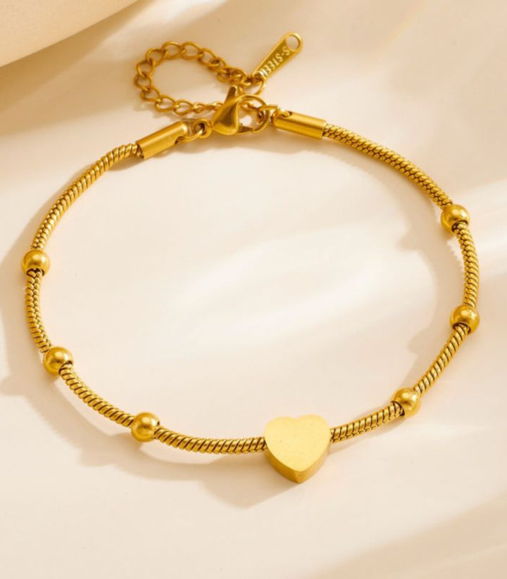 Brazalete Beaded Heart