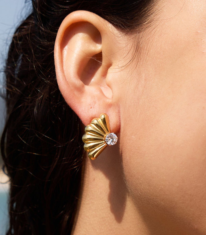 Aretes con Zirconia