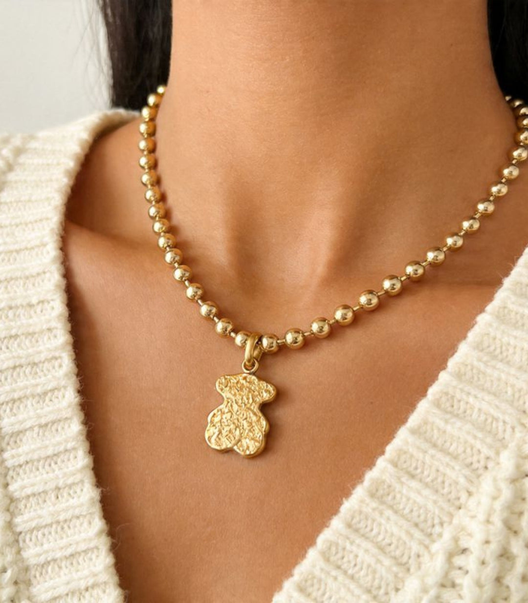 Collar Oso Dorado
