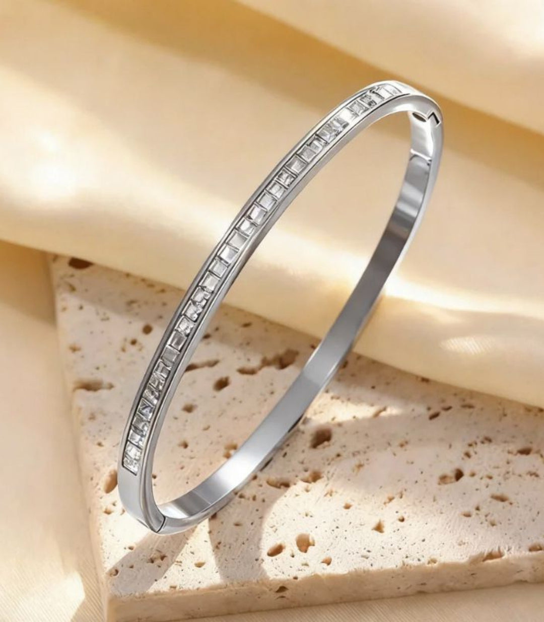 Brazalete Silver Diamond
