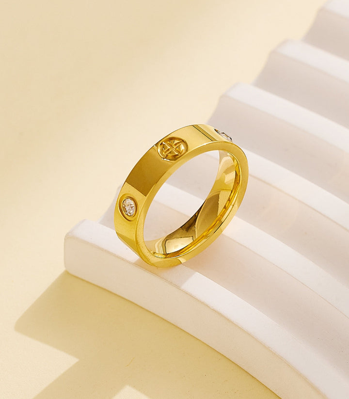 Anillo Cruz Zirconias 7