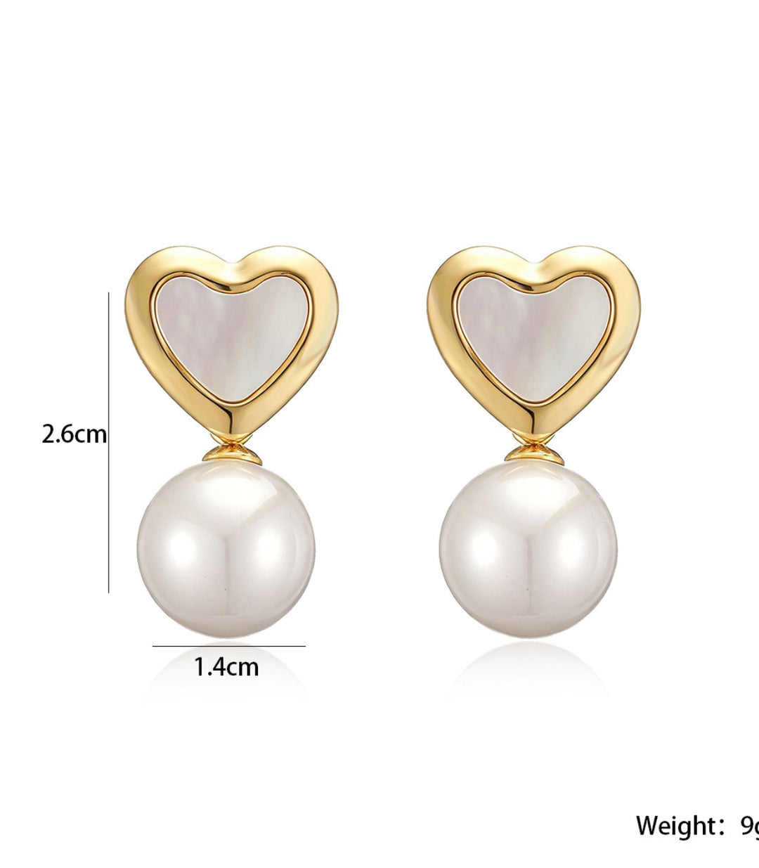 Aretes Perlas