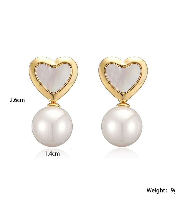 Aretes Perlas