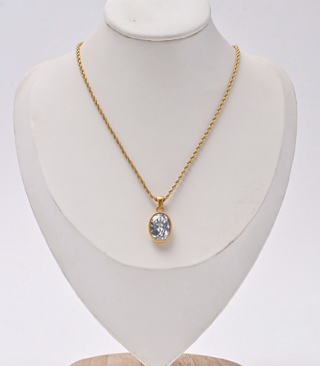Collar Oval Chain 18k